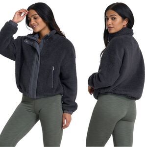 Vuori Women's Navy Fleece Jacket